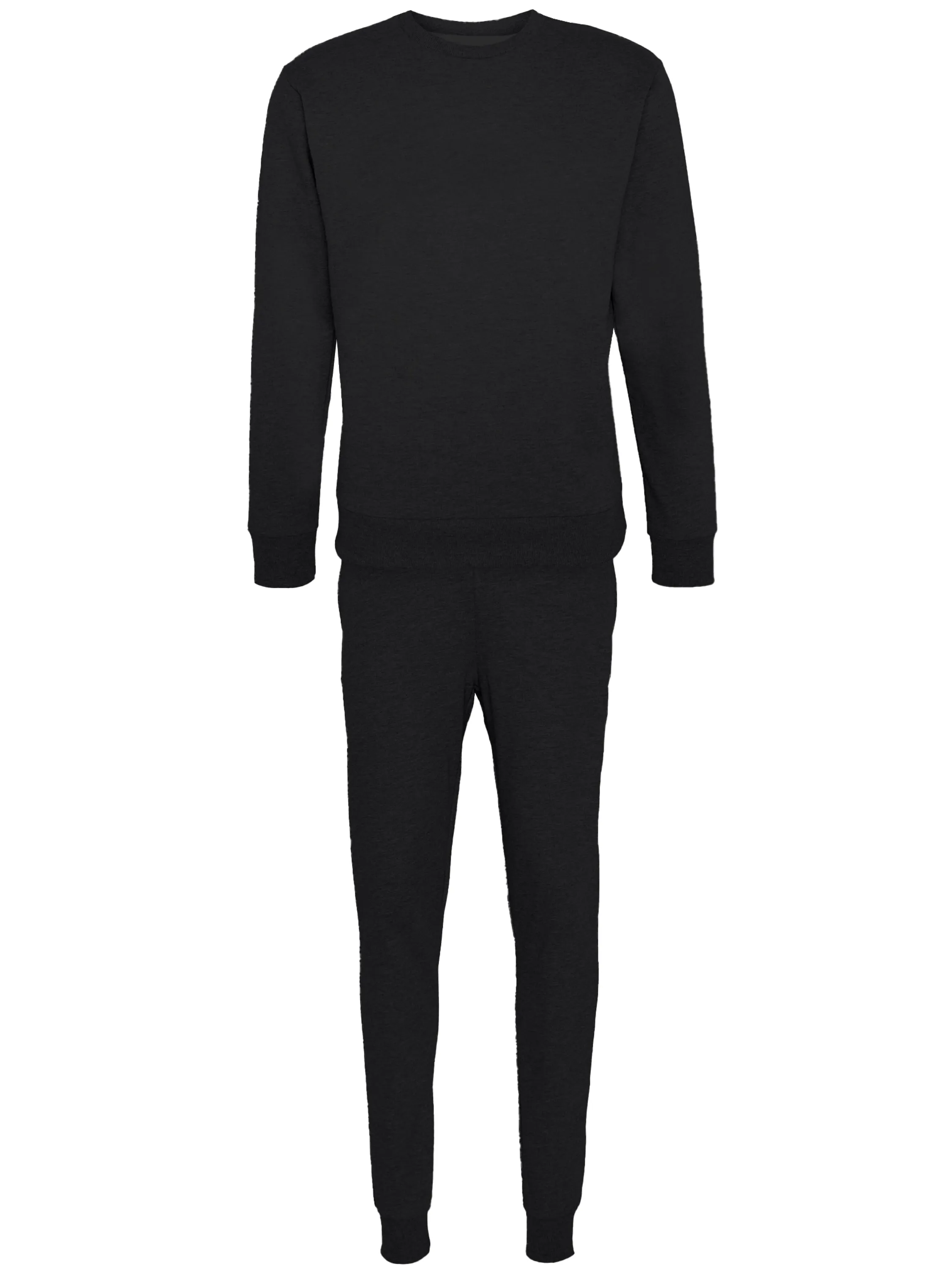 Kruze | Mens Crew Neck Sweatshirt Tracksuit Set