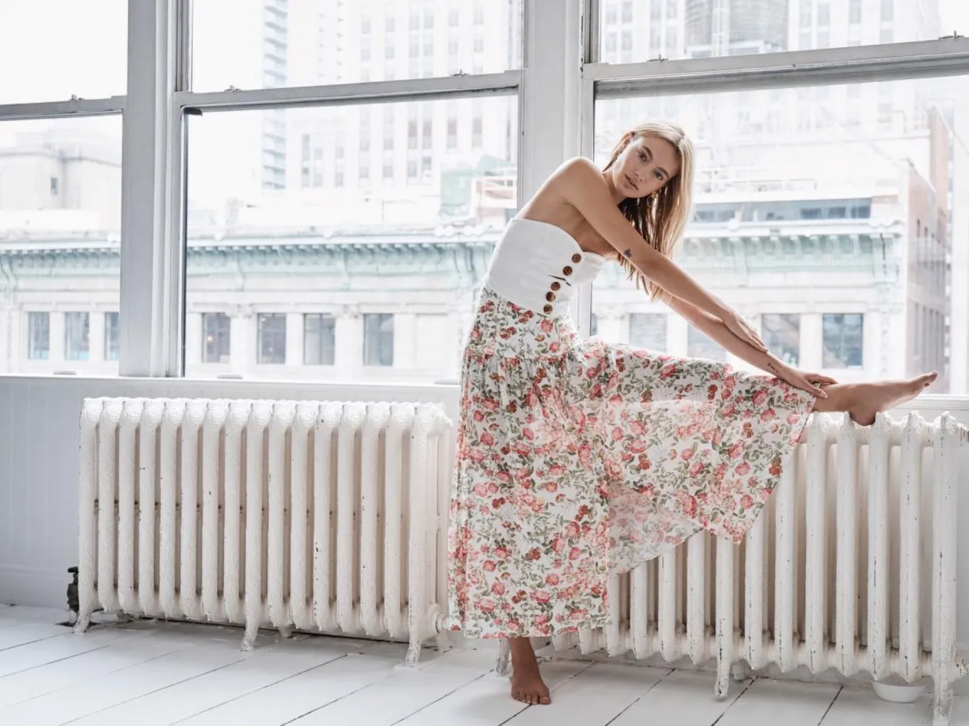 Le Follies Midi Skirt