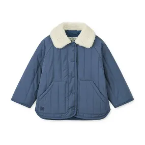Liewood: Giro Kids Jacket - Sandy / Indigo Blue