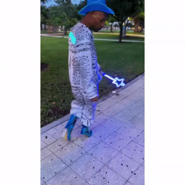 Light Up Bandana Jumpsuit
