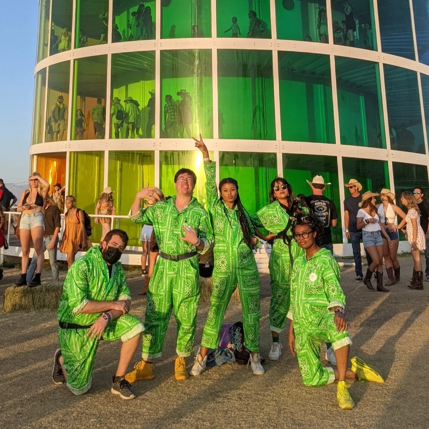 Light Up Bandana Jumpsuit