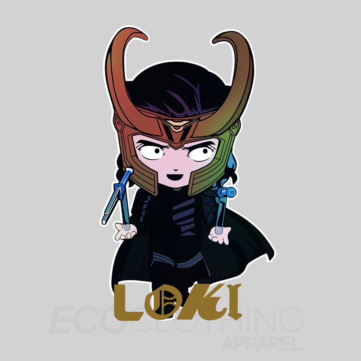Loki Figurative Superhero Comic Star Tom Hiddleston Adults Unisex Tank Top