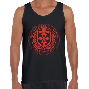Loki TVA Symbol Time Variance Authority Marvel Adults Novelty Geek Funny Unisex Tank Top