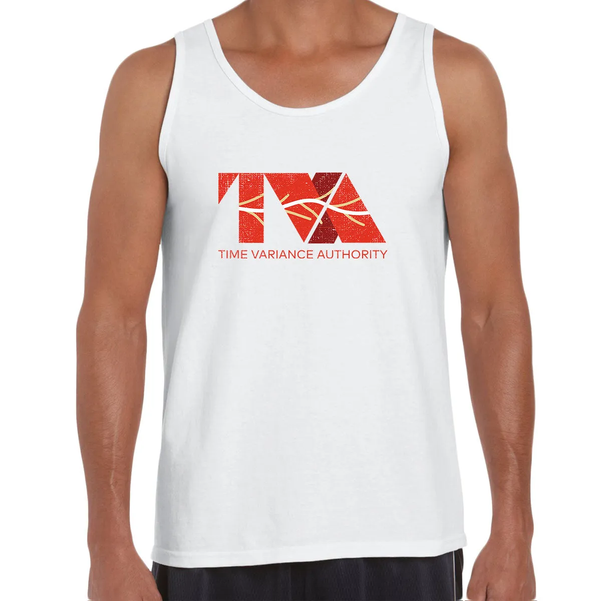 Loki TVA Tee, Time Variance Authority Marvel Adults Novelty Geek Funny Unisex Tank Top