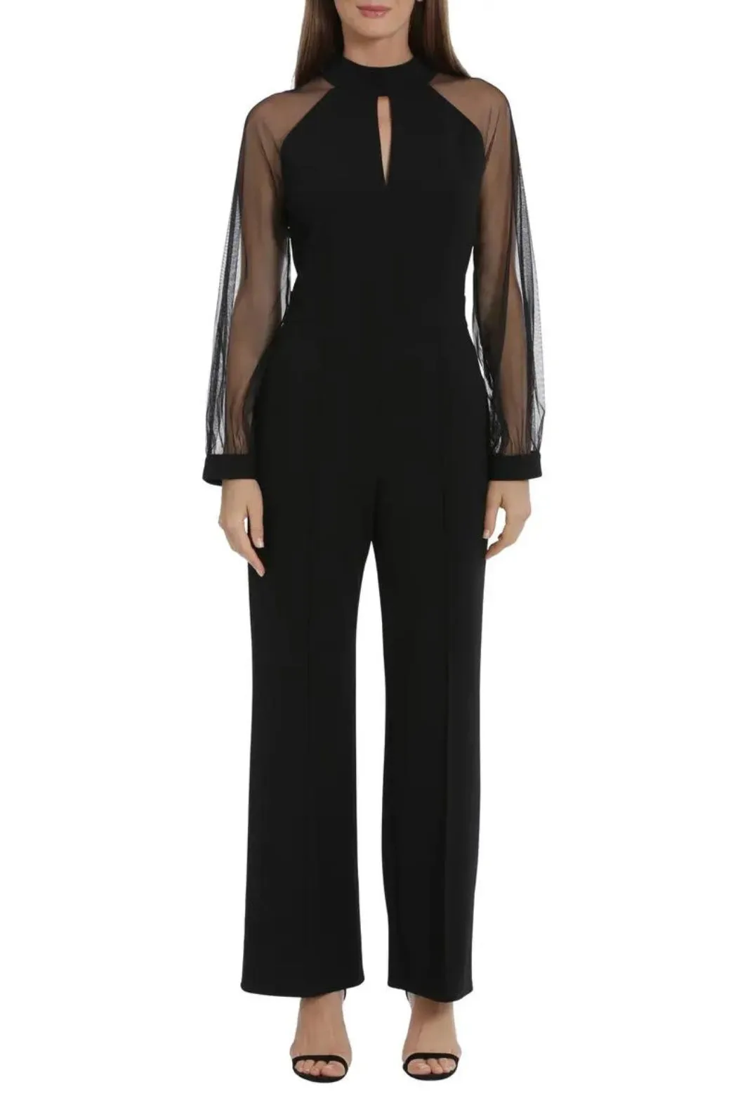 Maggy London Long Sleeve Jumpsuit