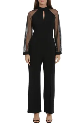 Maggy London Long Sleeve Jumpsuit