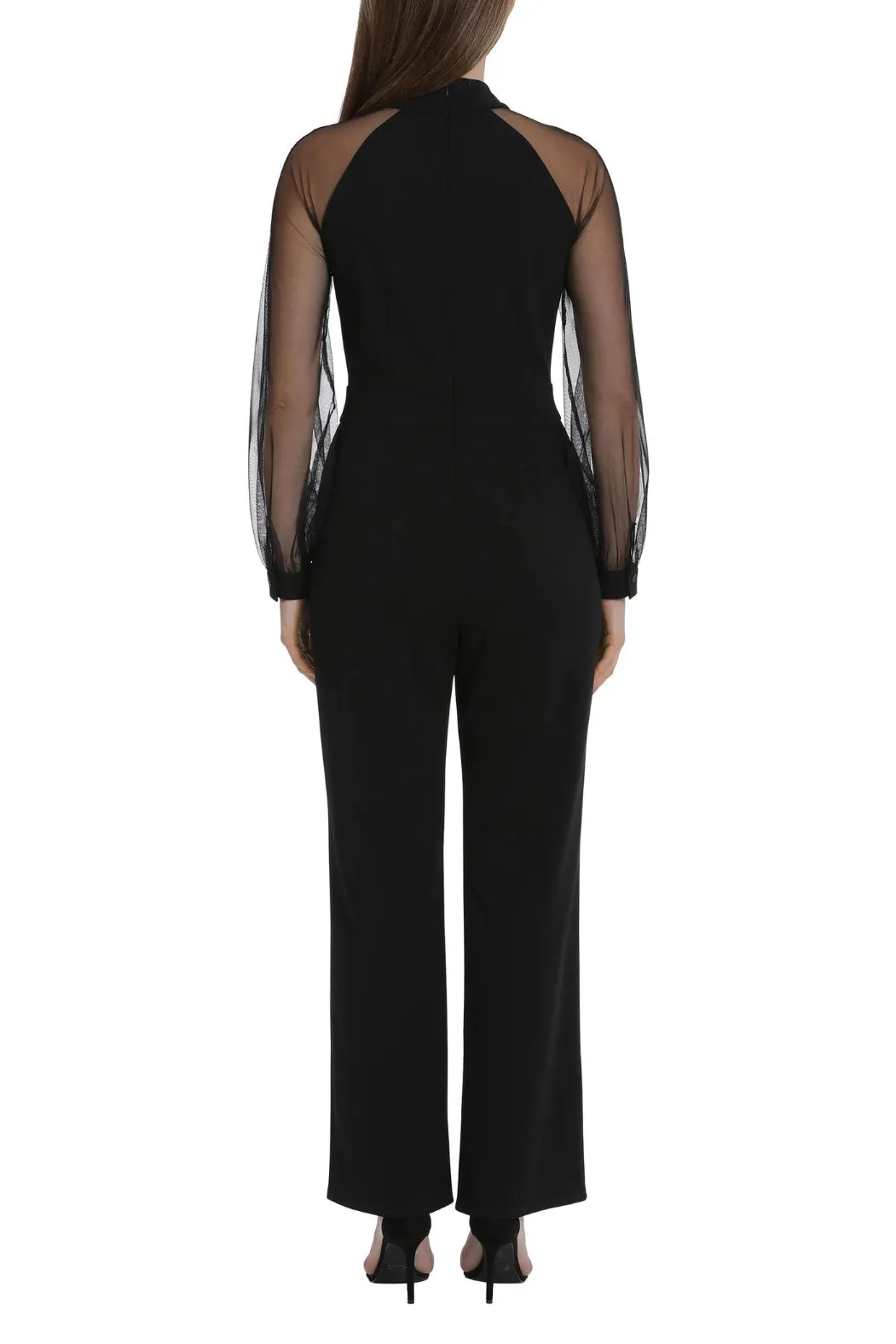 Maggy London Long Sleeve Jumpsuit