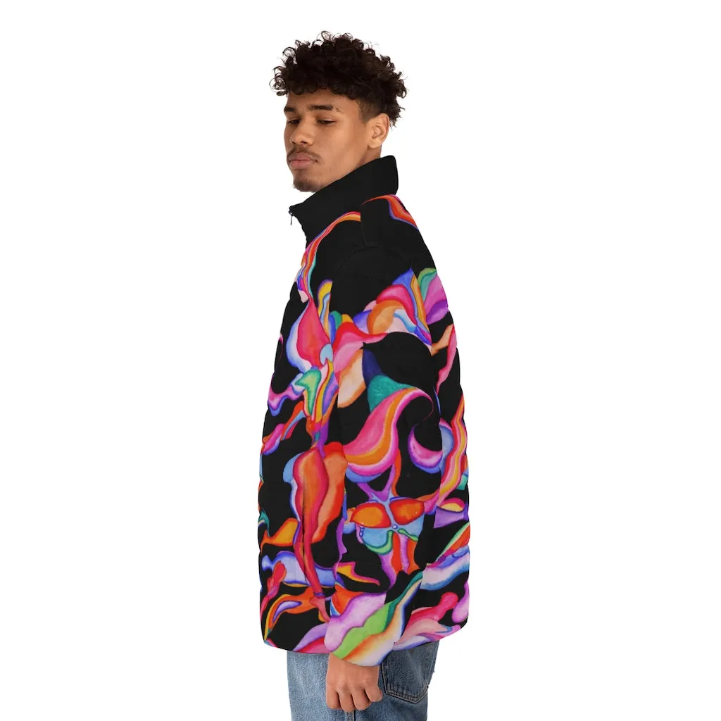 Men's Puffer Jacket (AOP)