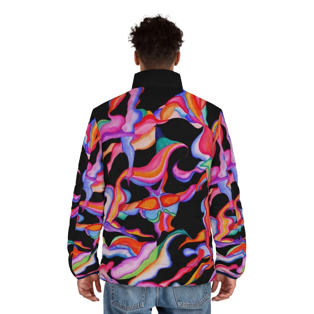 Men's Puffer Jacket (AOP)