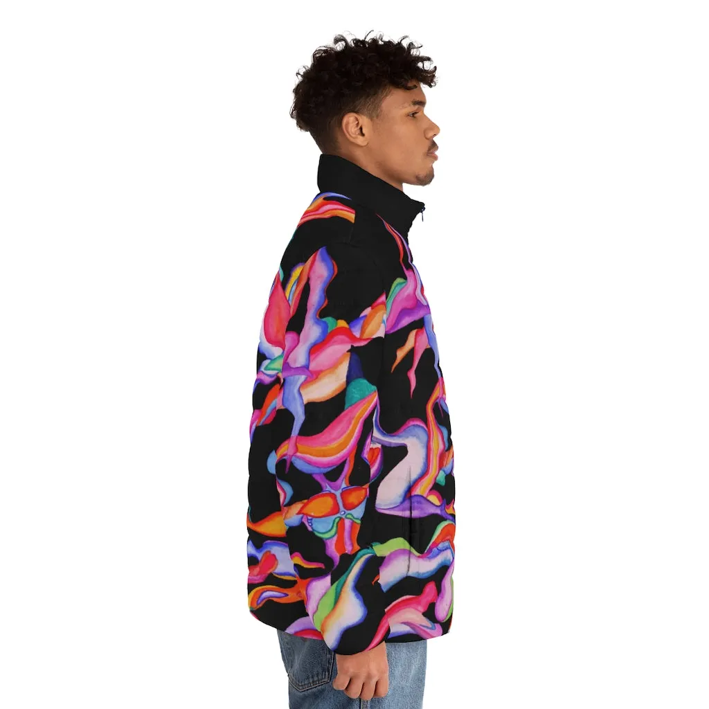 Men's Puffer Jacket (AOP)