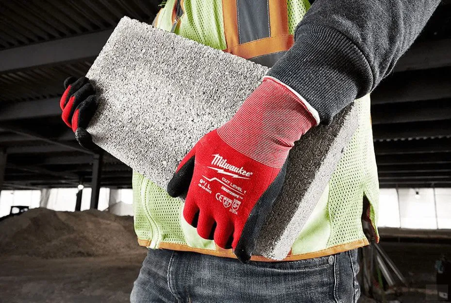 MILWAUKEE Cut 1 Nitrile Glove - 6 PK - Large 48-22-8902P