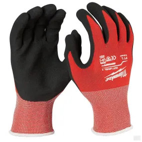 MILWAUKEE Cut 1 Nitrile Glove - 6 PK - Large 48-22-8902P