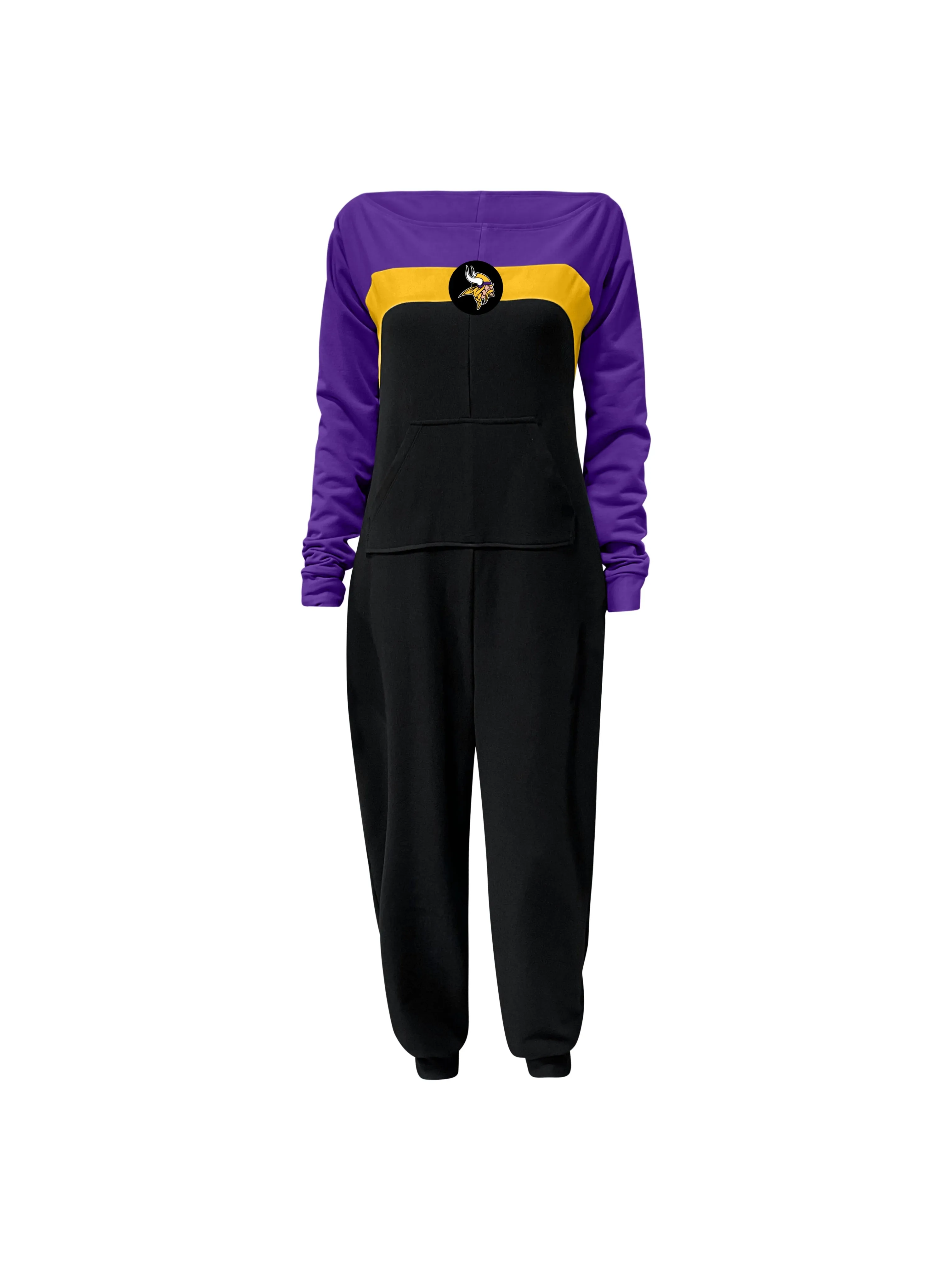 Minnesota Vikings Color Block Jumpsuit