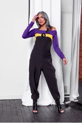 Minnesota Vikings Color Block Jumpsuit