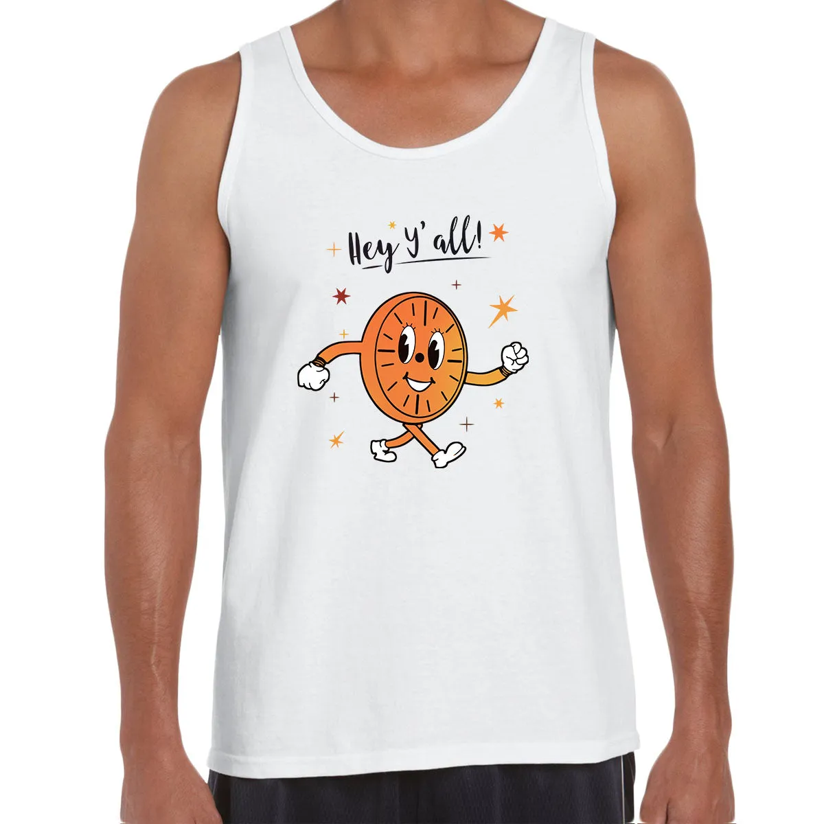 Miss Minutes Hey Y'All Loki Nostalgia Analogue Movie Unisex Tank Top
