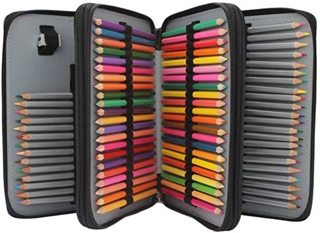 Multi-Compartment Pencil Case