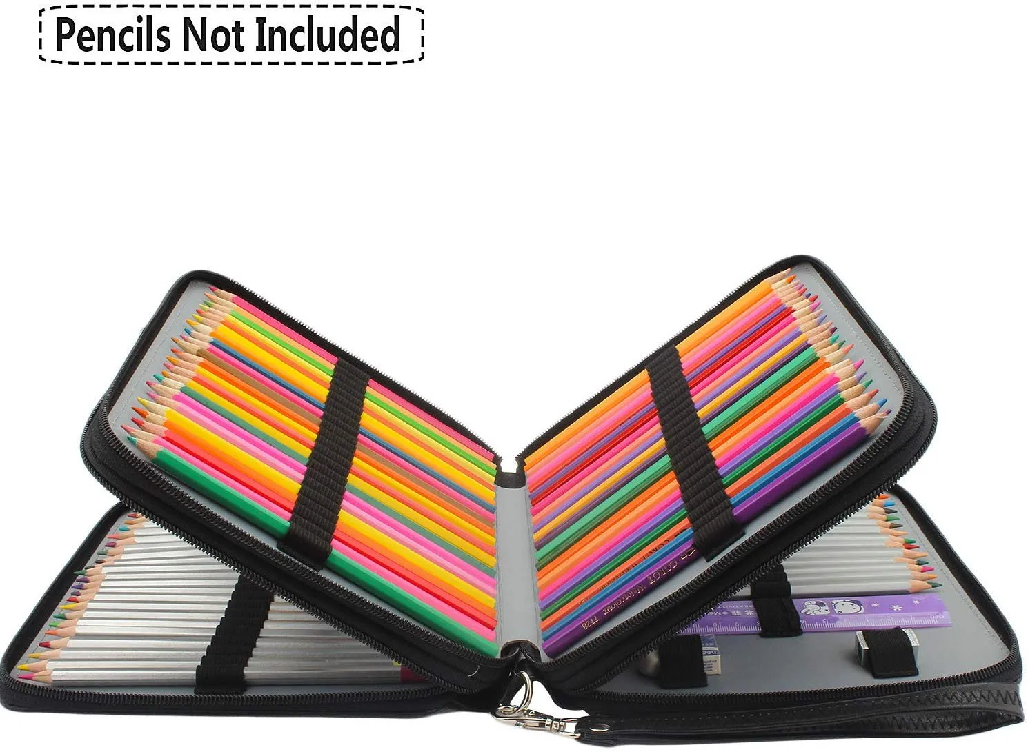 Multi-Compartment Pencil Case