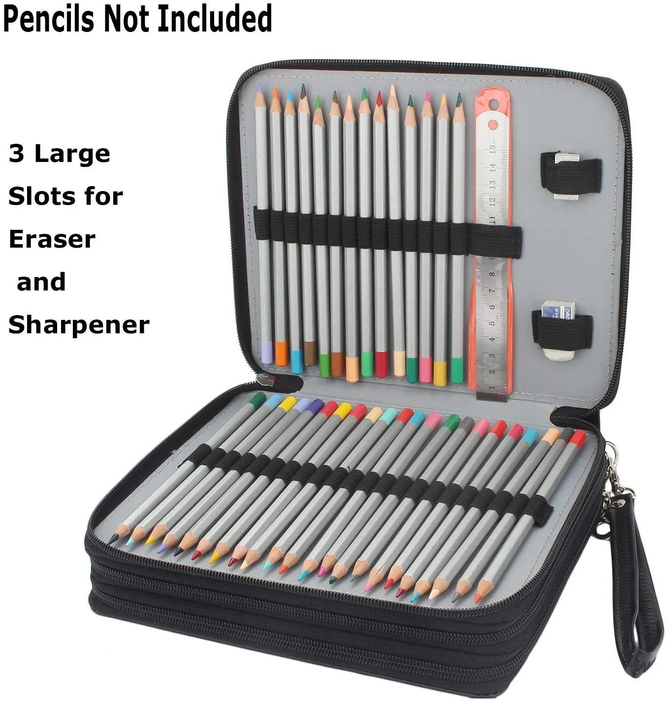 Multi-Compartment Pencil Case
