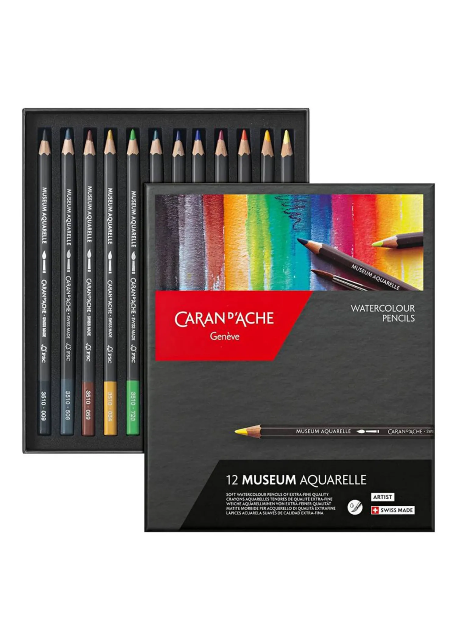 Museum Aquarelle - Set of 12