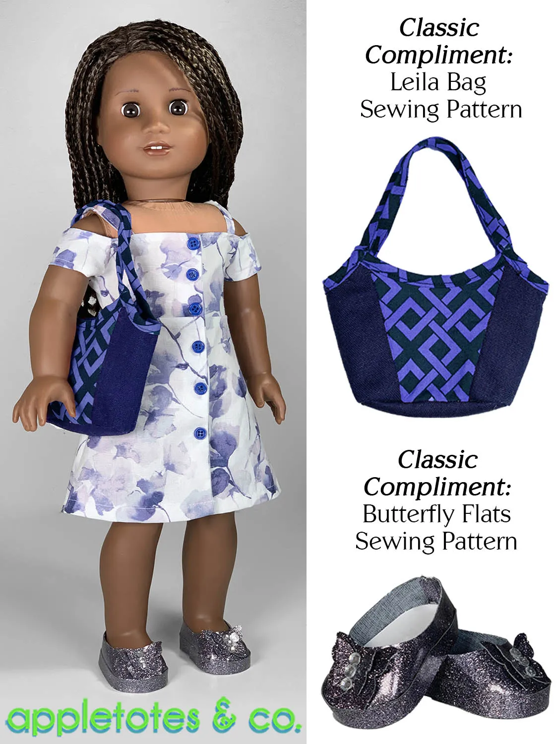 Nantucket Weekend Dress 18 Inch Doll Sewing Pattern
