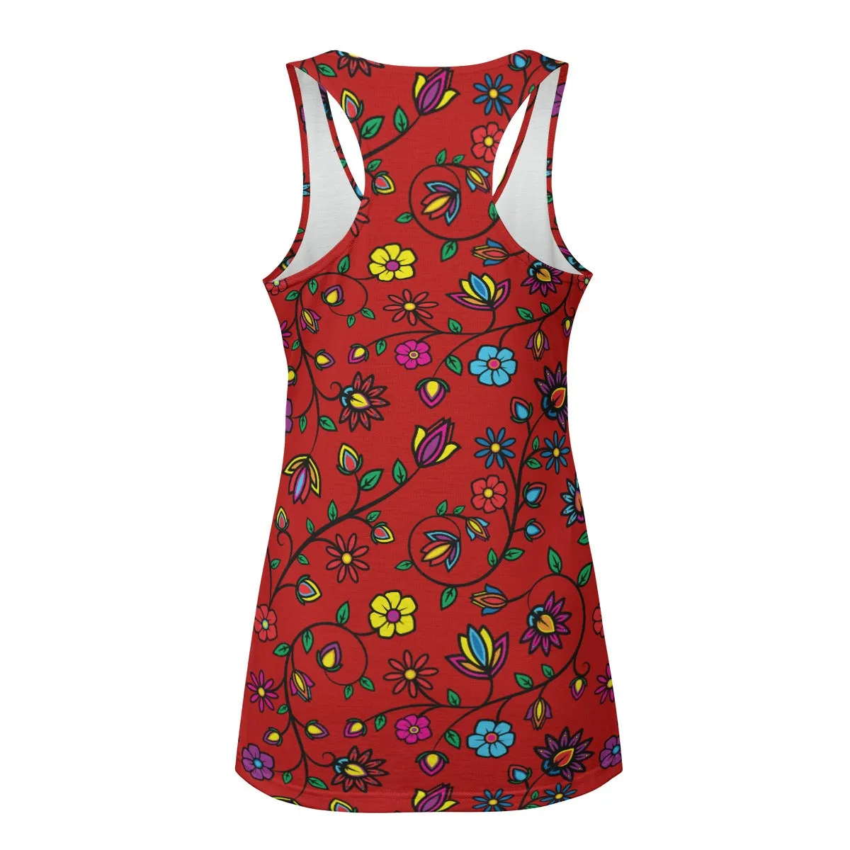 Nature's Nexus Red Eco-friendly Women's Tank Top