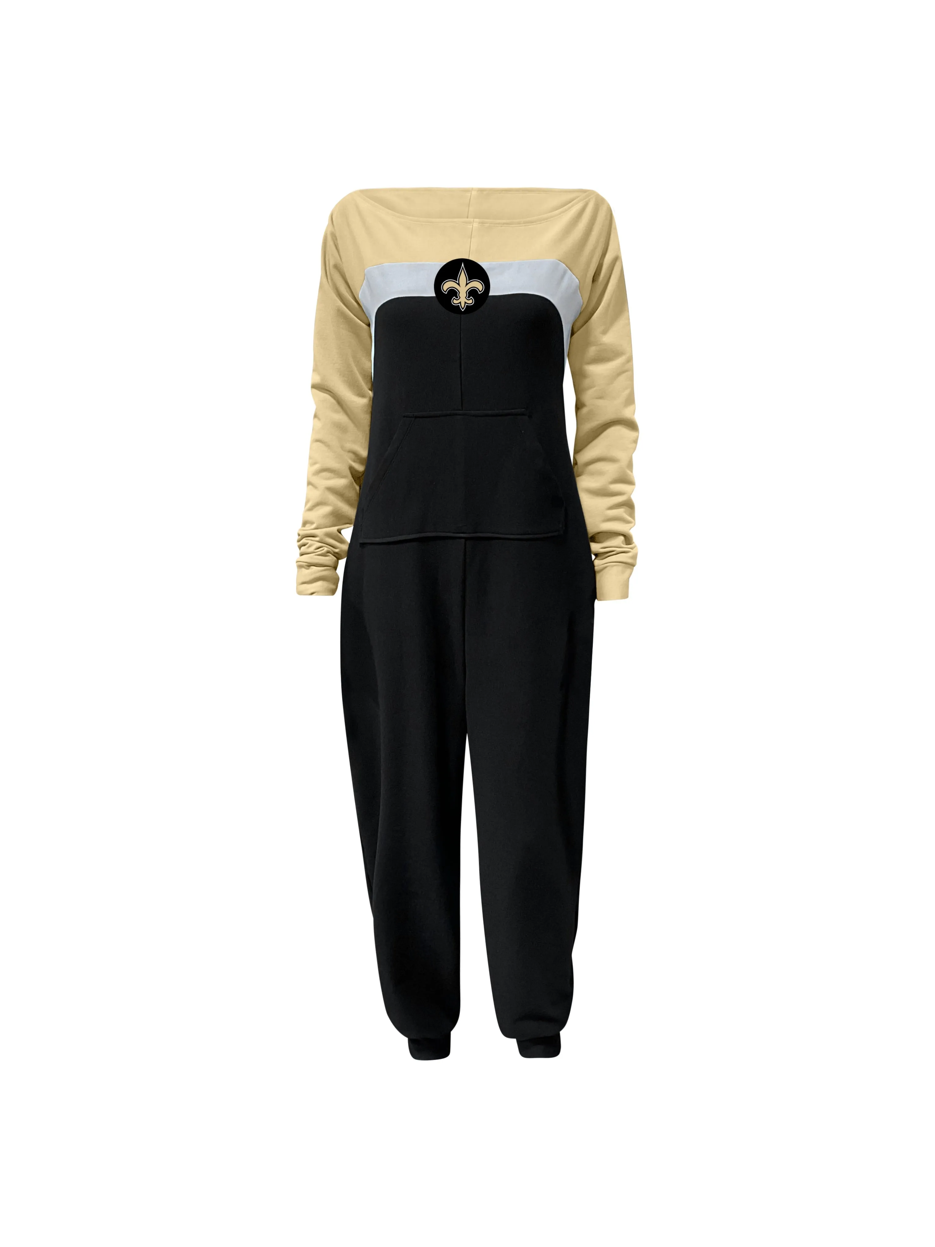 New Orleans Saints Color Block Jumpsuit