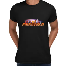 New Star Trek captiain t-shirt from tv series of Strange new worlds