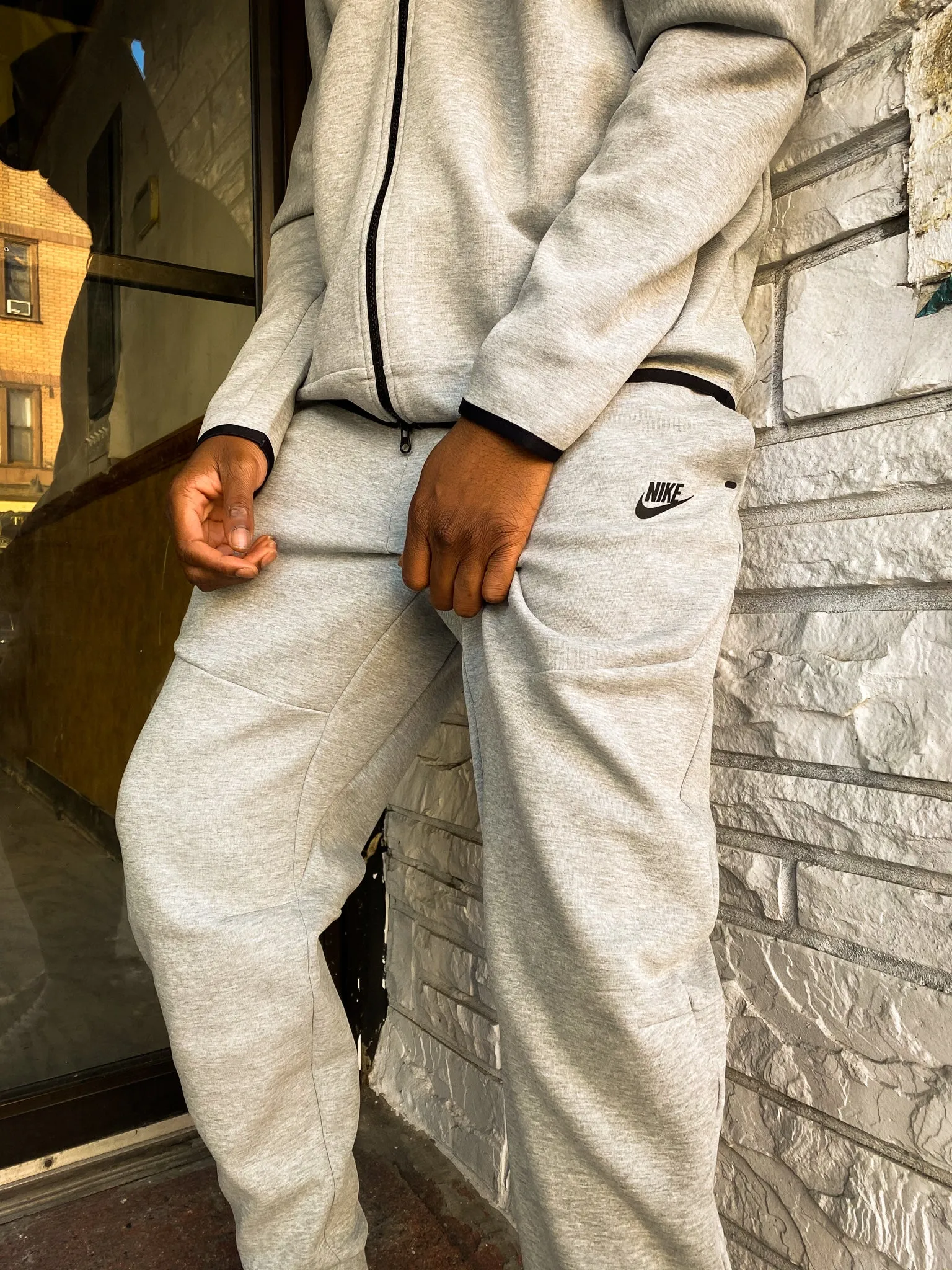 NSW TECH FLEECE JOGGER "GREY"
