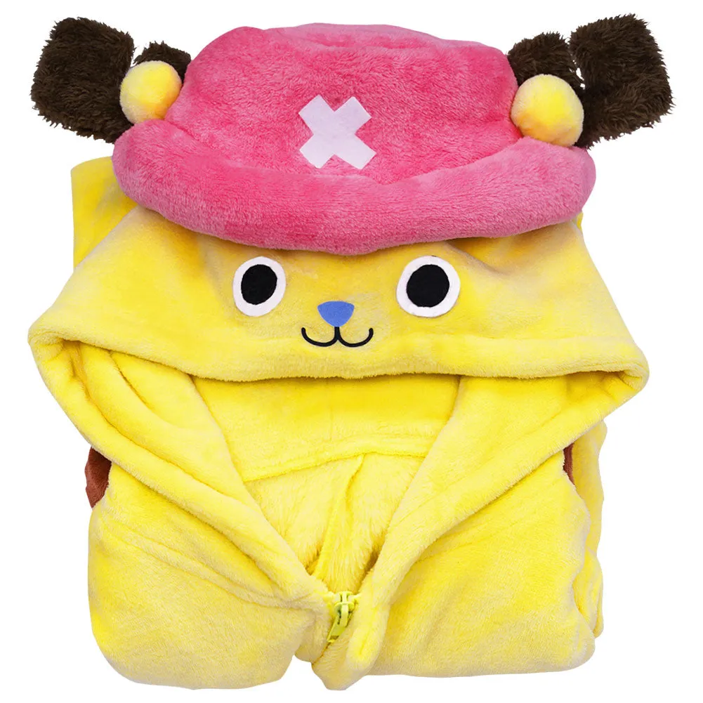 One piece ·Chopper Pajama Adult Unisex Onesies Polyester Sleepwear Pyjamas Halloween Carnival Costume Cosplay Costume
