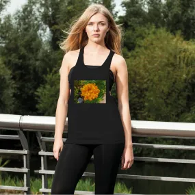 OrangeFlower Women's Loose Racerback Tank Top