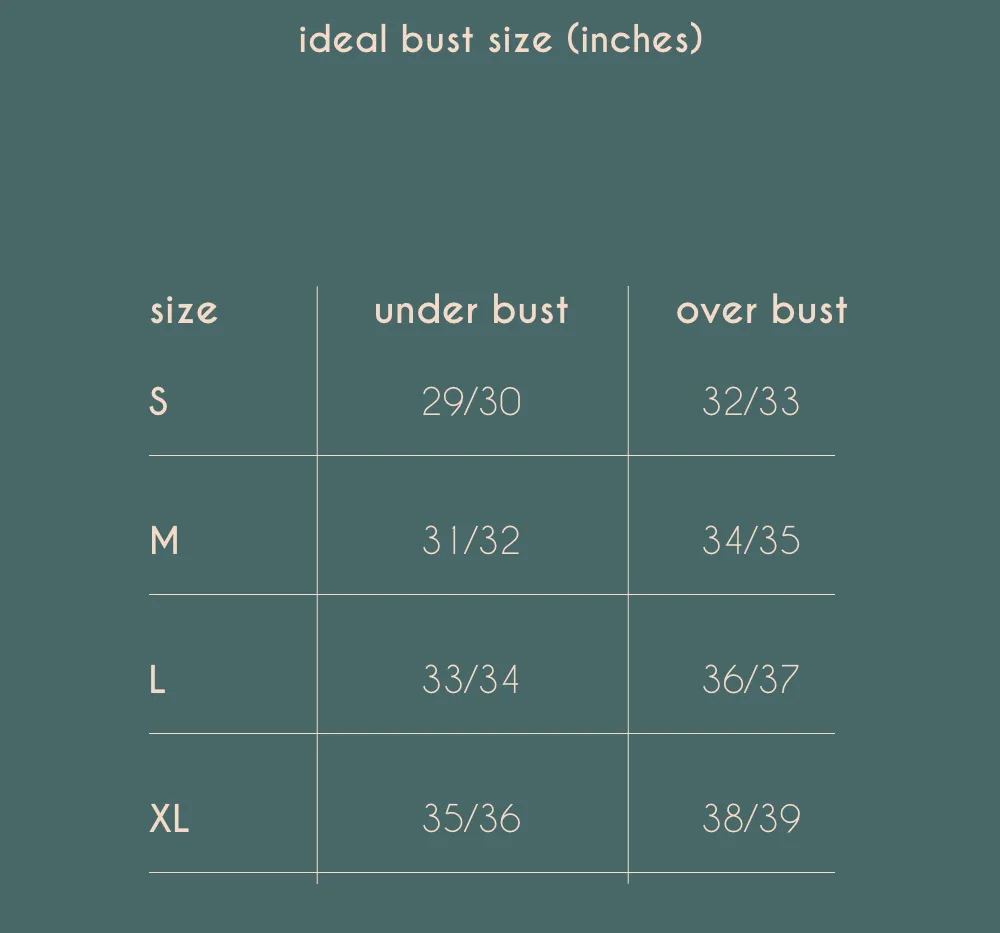 Organic Cotton Bra- Black