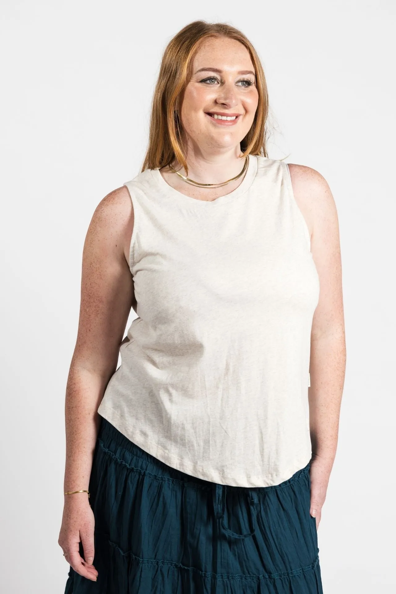 Organic Tank Top - White