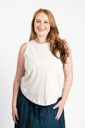 Organic Tank Top - White