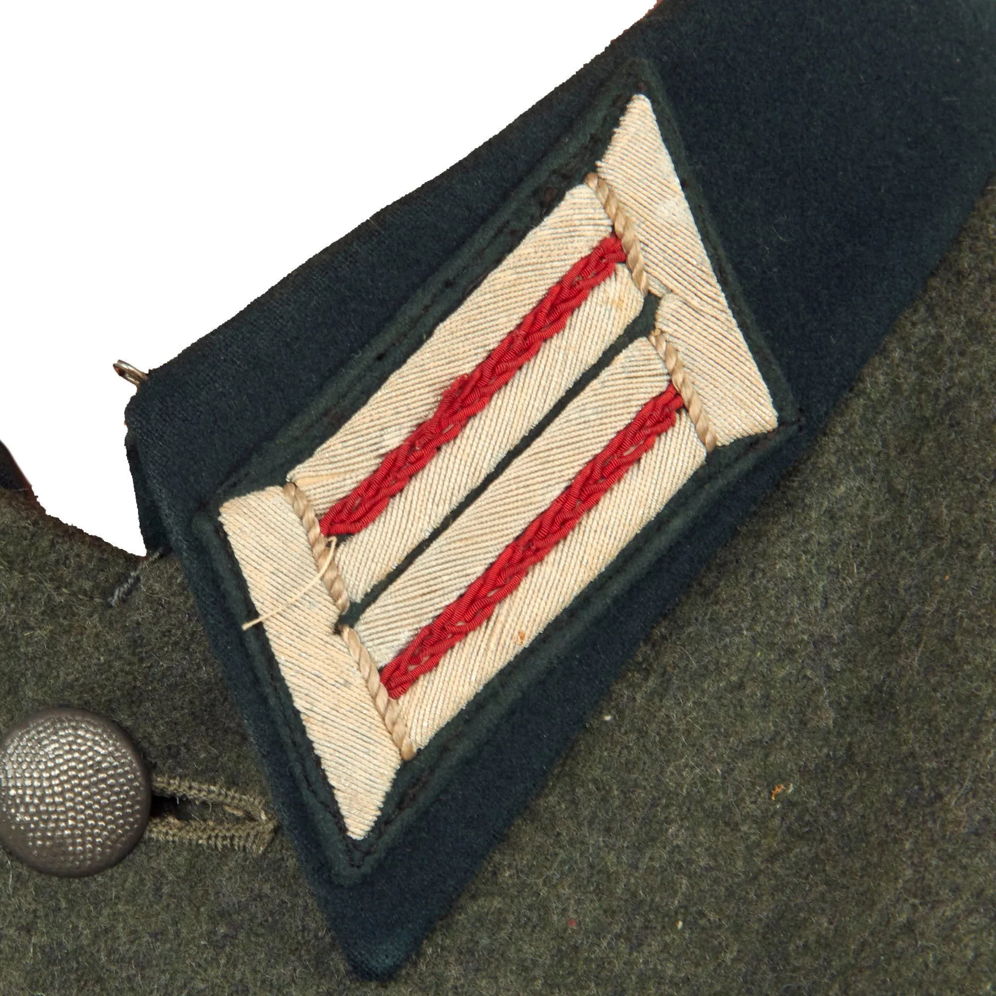 Original German WWII Early Heer Artillery Reserve Hauptmann Officer's M36 Field Tunic with Eastern Medal Ribbon
