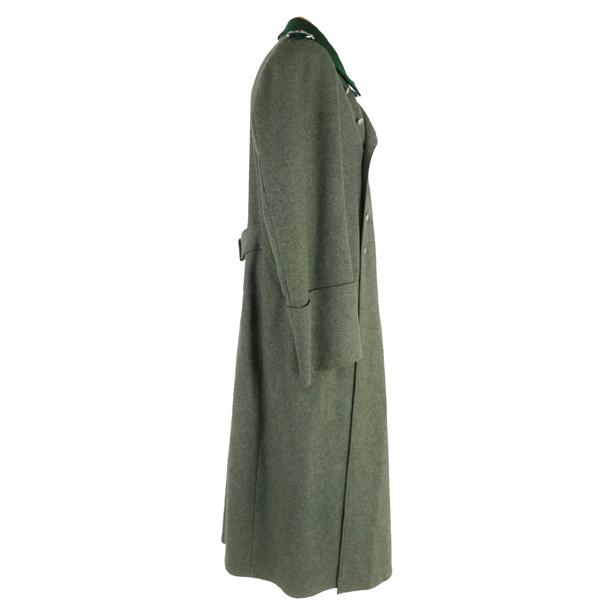 Original German WWII Heer Infantry Oberfeldwebel NCO M36 Wool Greatcoat