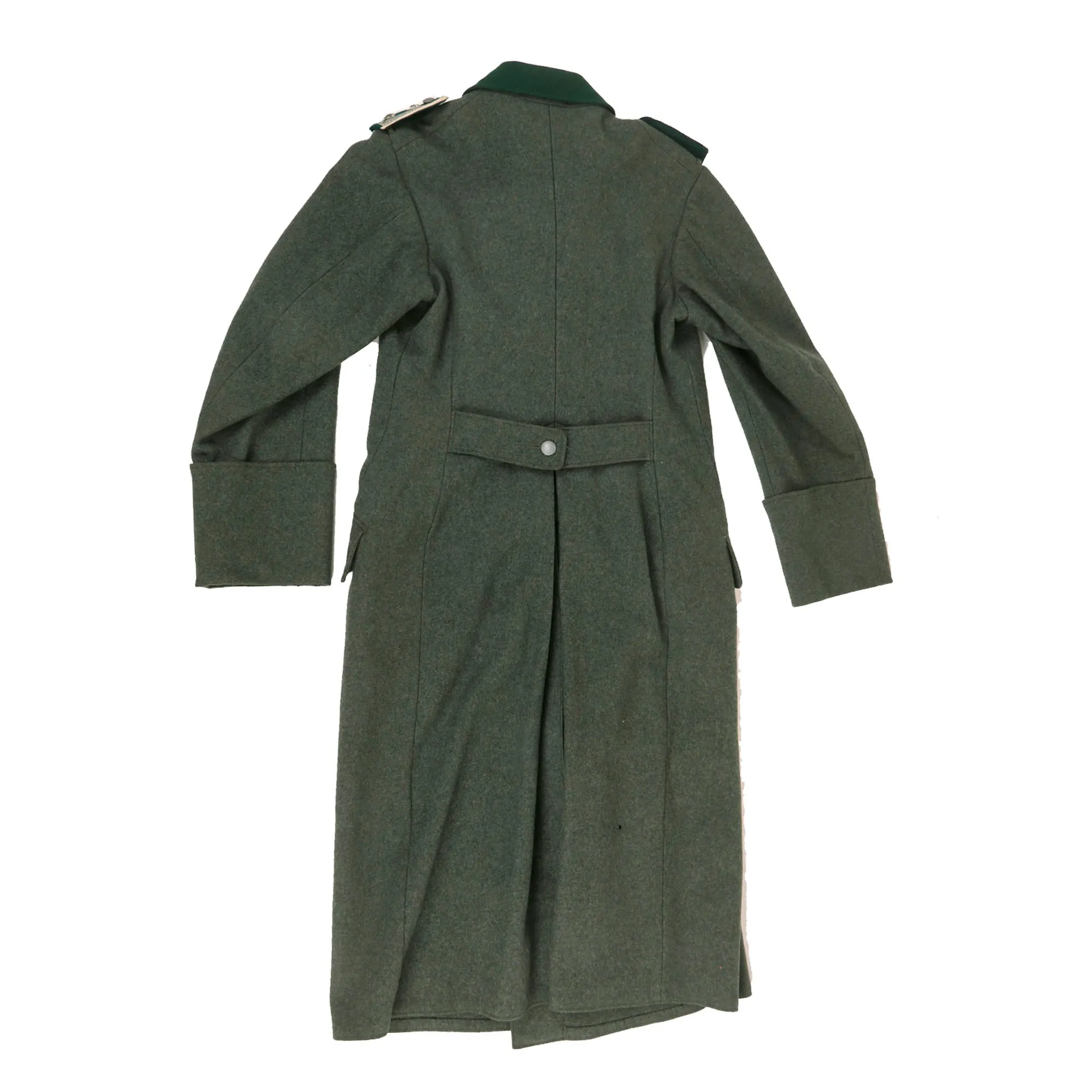 Original German WWII Heer Infantry Oberfeldwebel NCO M36 Wool Greatcoat