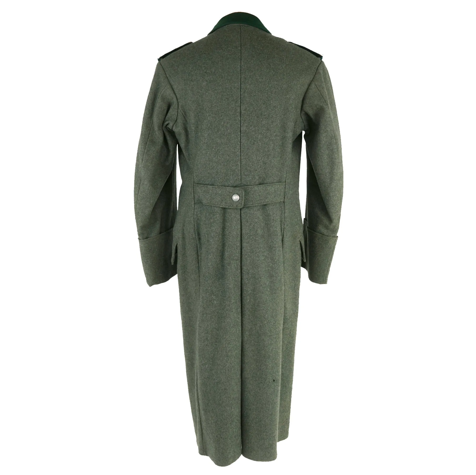 Original German WWII Heer Infantry Oberfeldwebel NCO M36 Wool Greatcoat