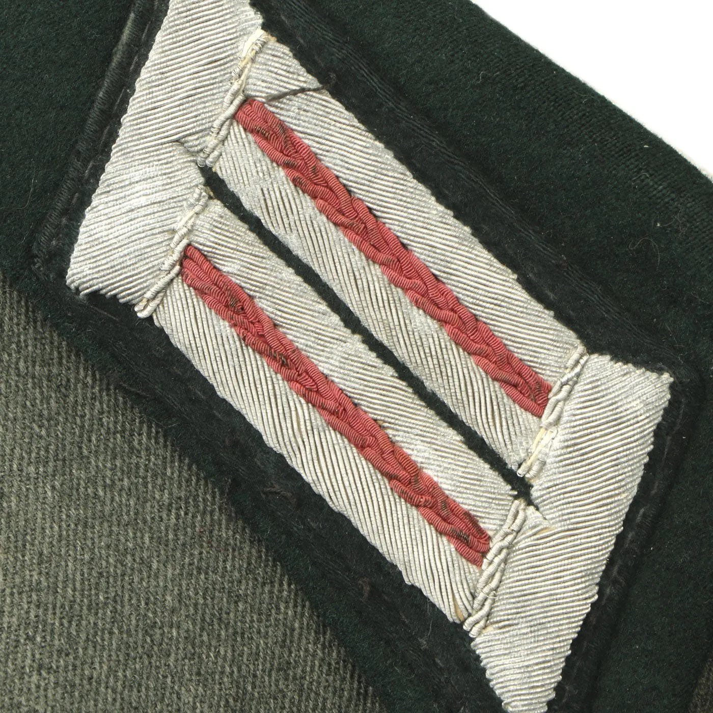 Original German WWII Panzer Tank Officer M40 Feldbluse with Badges - Dated 1942
