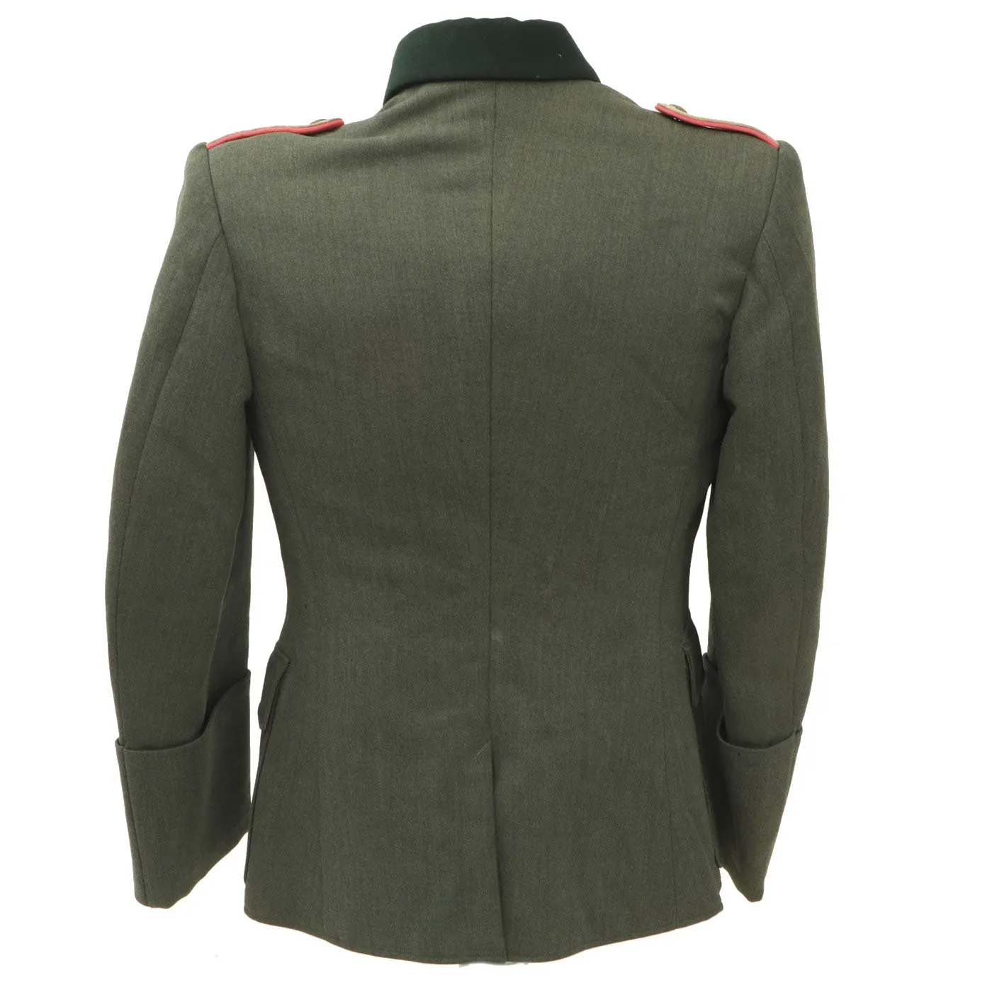 Original German WWII Panzer Tank Officer M40 Feldbluse with Badges - Dated 1942