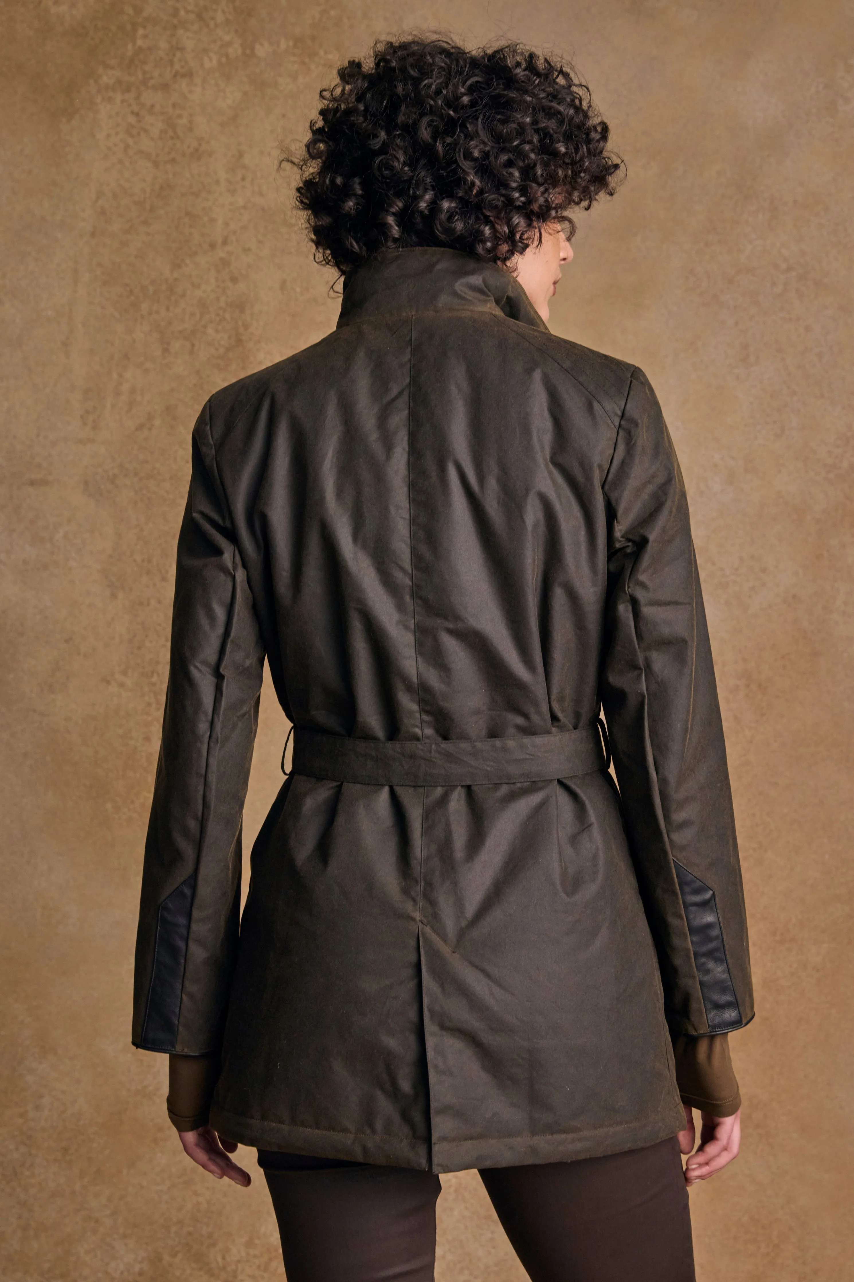 Orla Wax Jacket - Olive