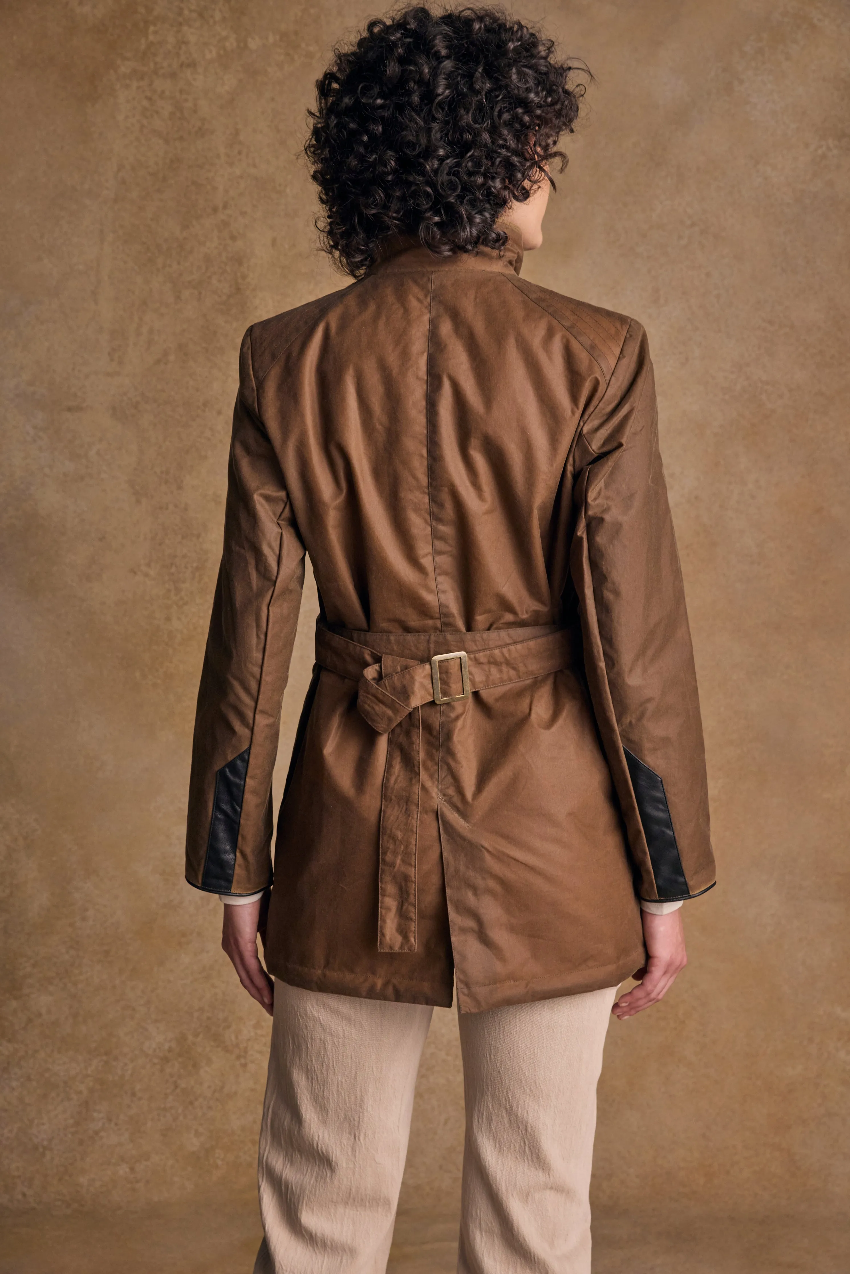 Orla Wax Jacket - Tan
