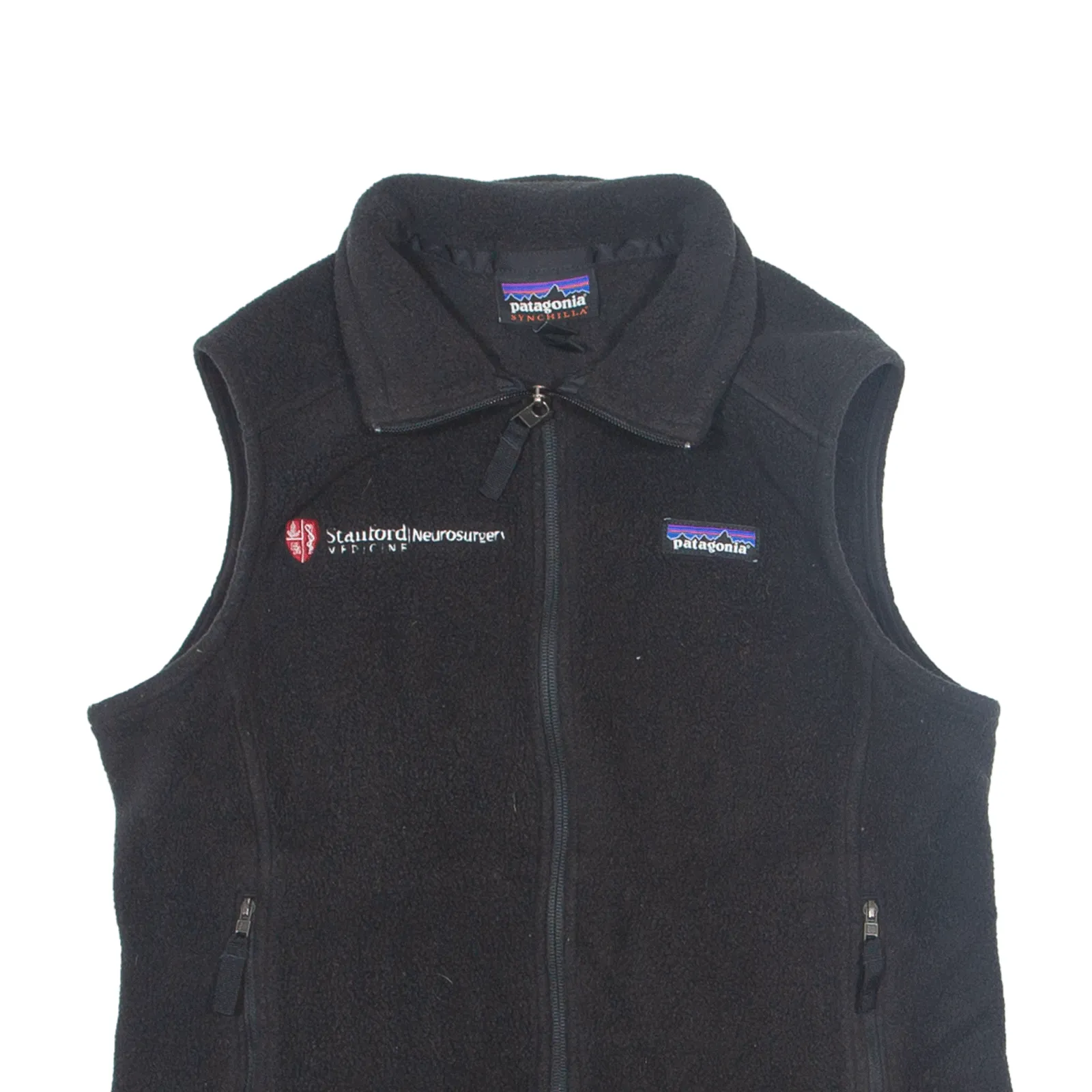 PATAGONIA Synchilla Fleece Gilet Black Womens S