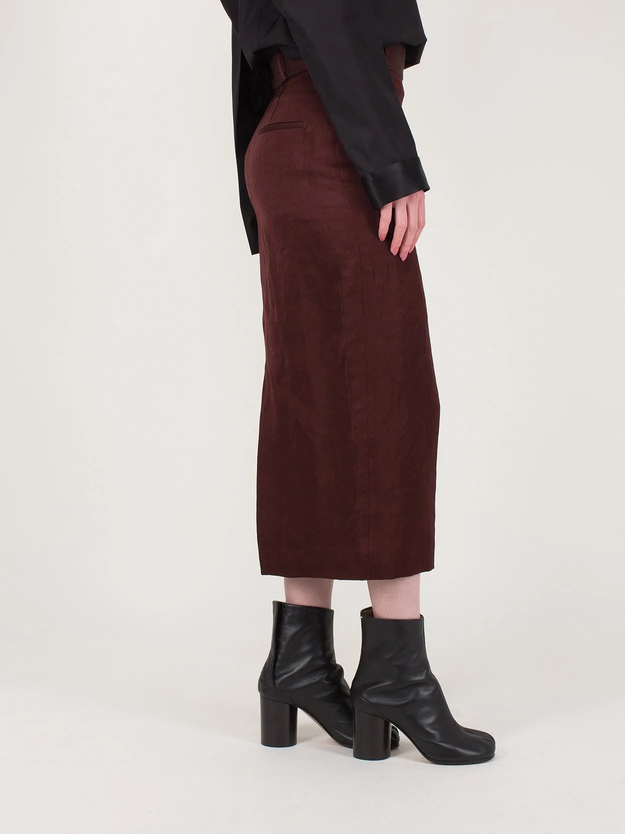 Pencil Skirt Amalfi Chocolat