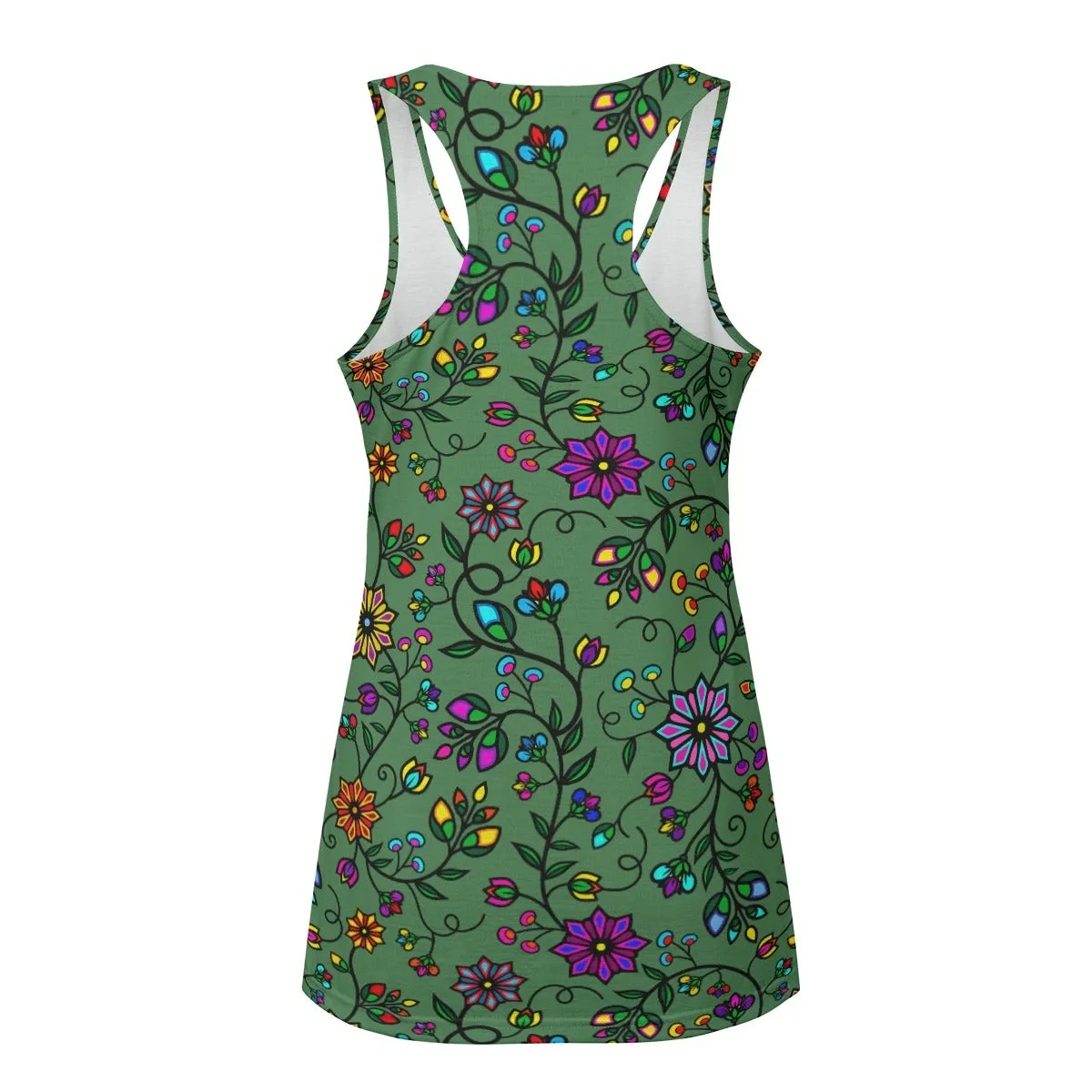 Prairie Paintbrush Sage Eco-friendly Women's Tank Top