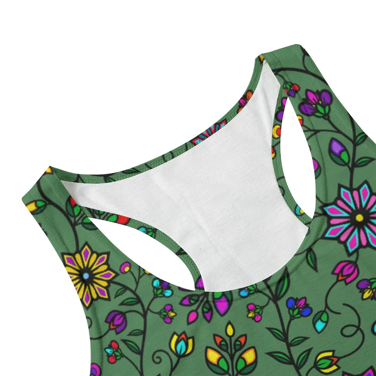 Prairie Paintbrush Sage Eco-friendly Women's Tank Top