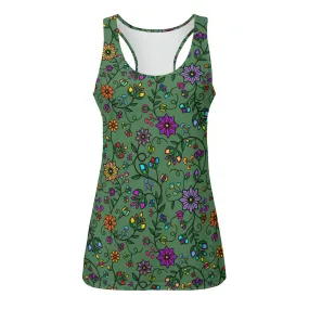 Prairie Paintbrush Sage Eco-friendly Women's Tank Top