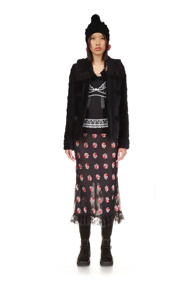Quilted Daisies Jacket
