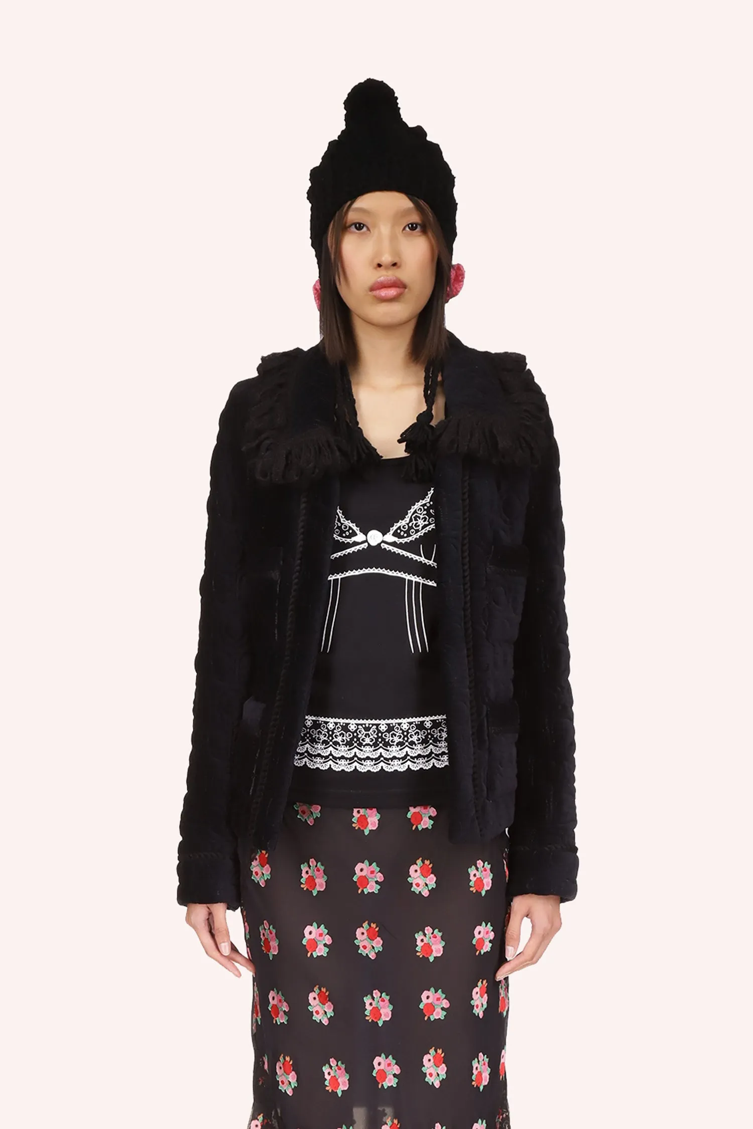 Quilted Daisies Jacket
