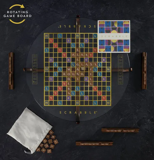 "Scrabble Prisma Glass Edition"