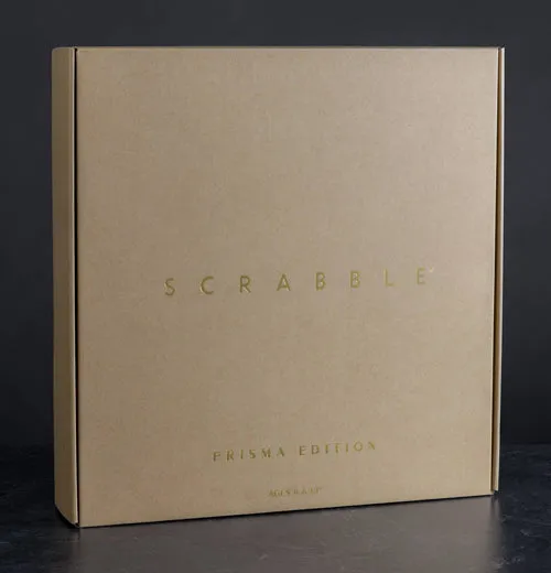 "Scrabble Prisma Glass Edition"